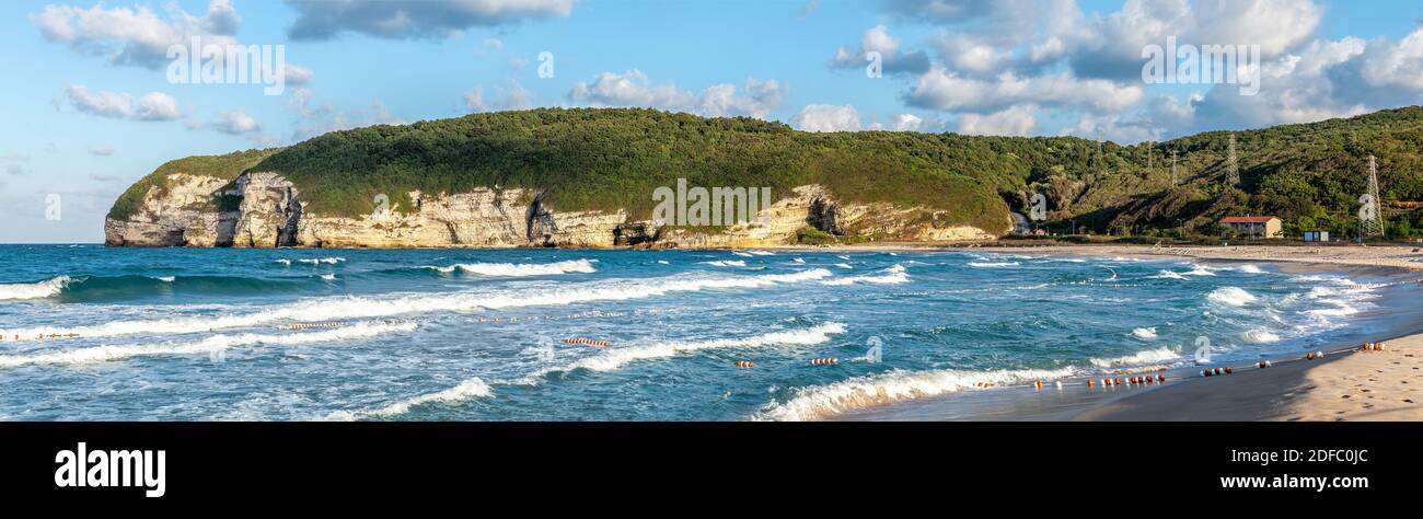 Vista panoramica sulla spiaggia di Cilingoz Foto Stock