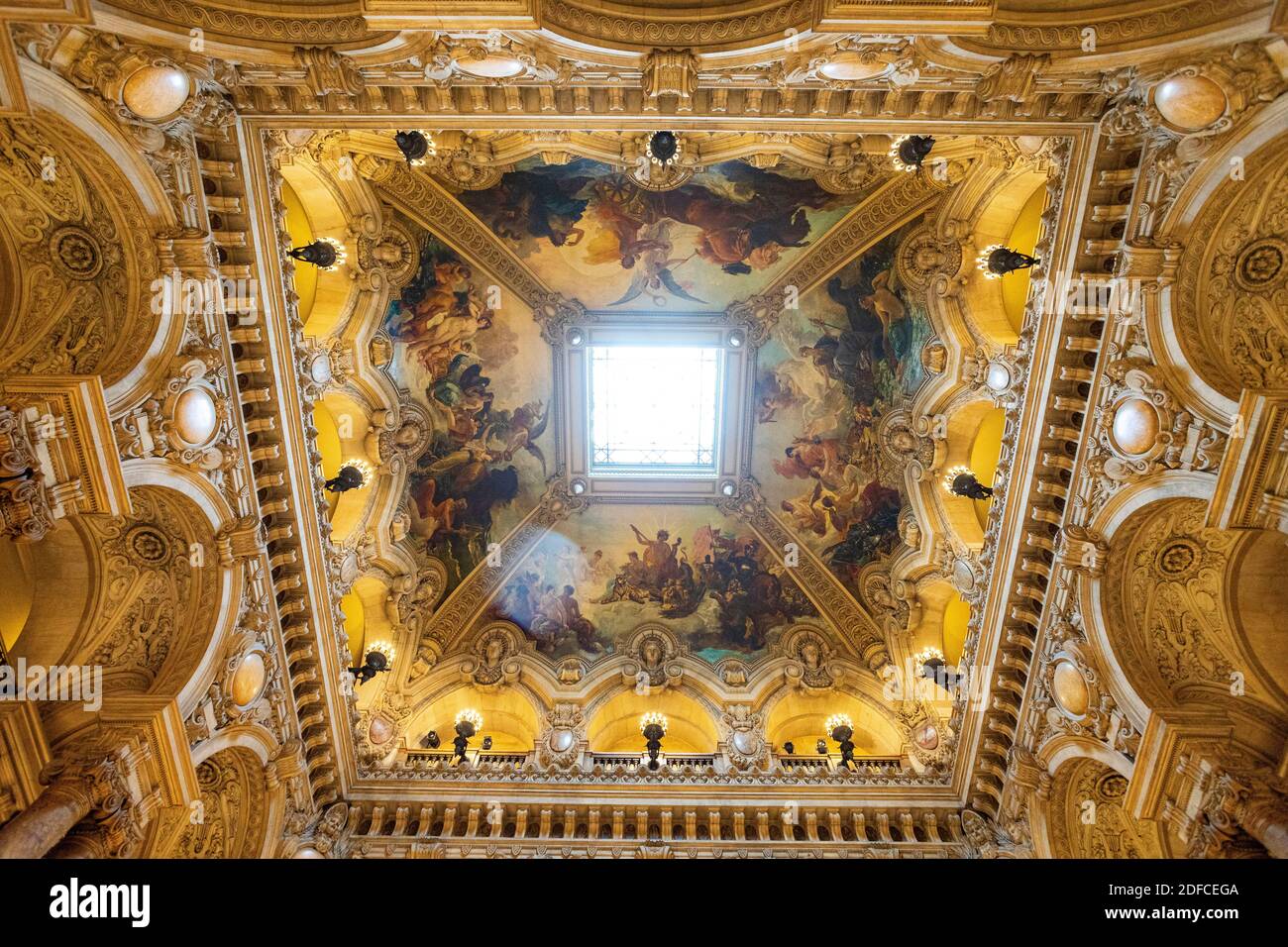 Francia, Parigi, l'Opera Garnier, durante le Giornate del Patrimonio Foto Stock
