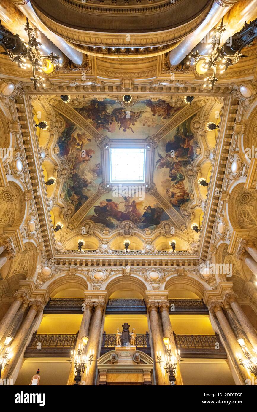 Francia, Parigi, l'Opera Garnier, durante le Giornate del Patrimonio Foto Stock