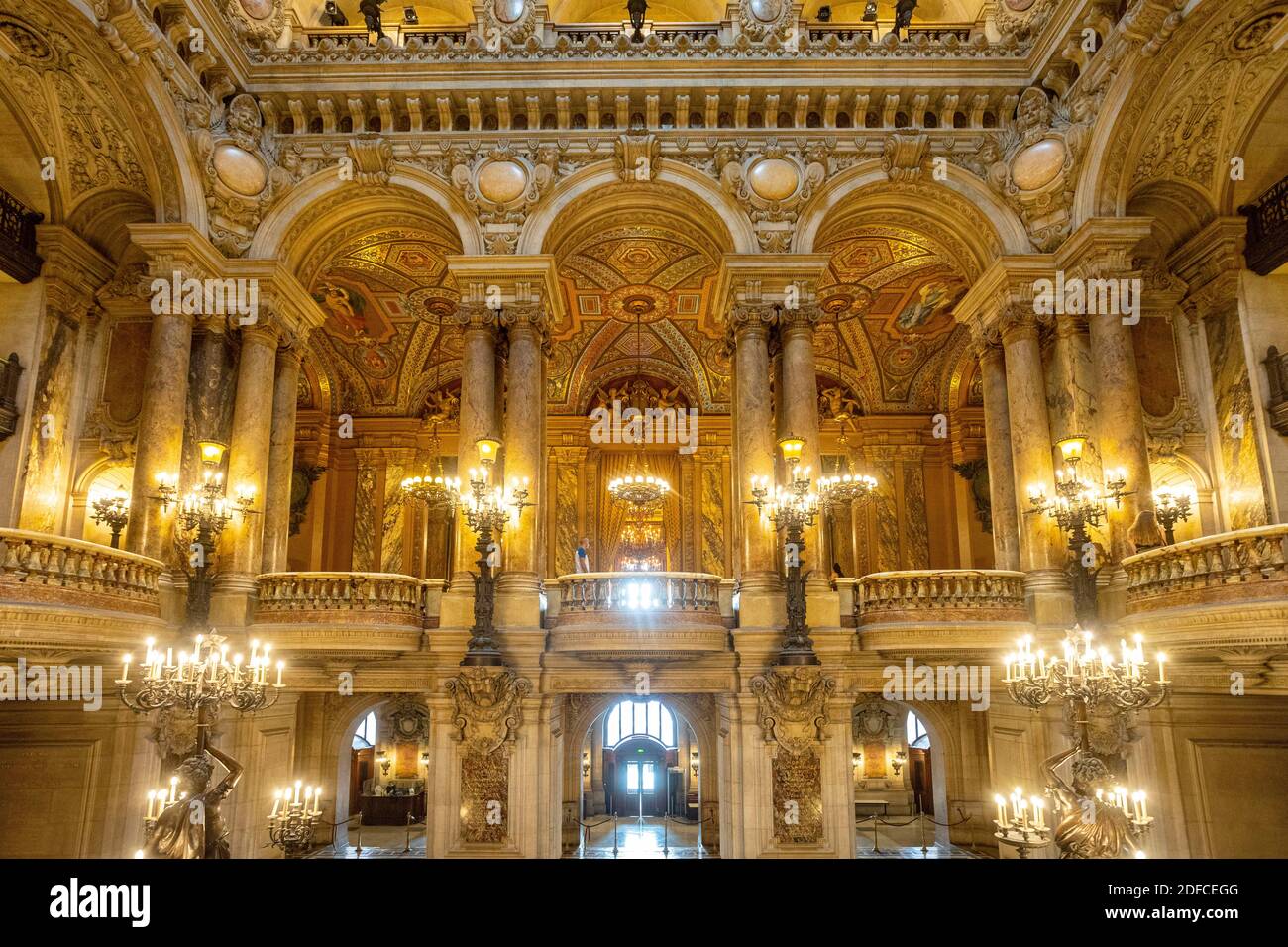 Francia, Parigi, l'Opera Garnier, durante le Giornate del Patrimonio Foto Stock