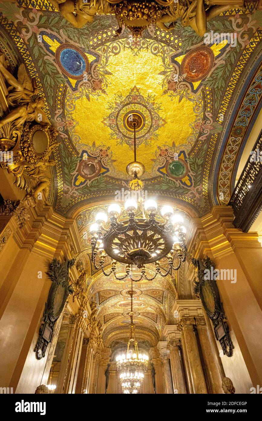 Francia, Parigi, l'Opera Garnier, durante le Giornate del Patrimonio Foto Stock