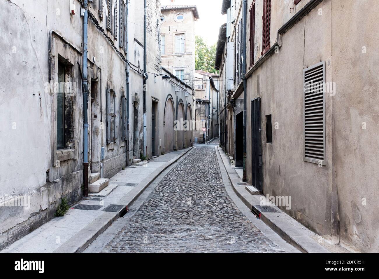 Centro storico, Avignone, Francia meridionale Foto Stock