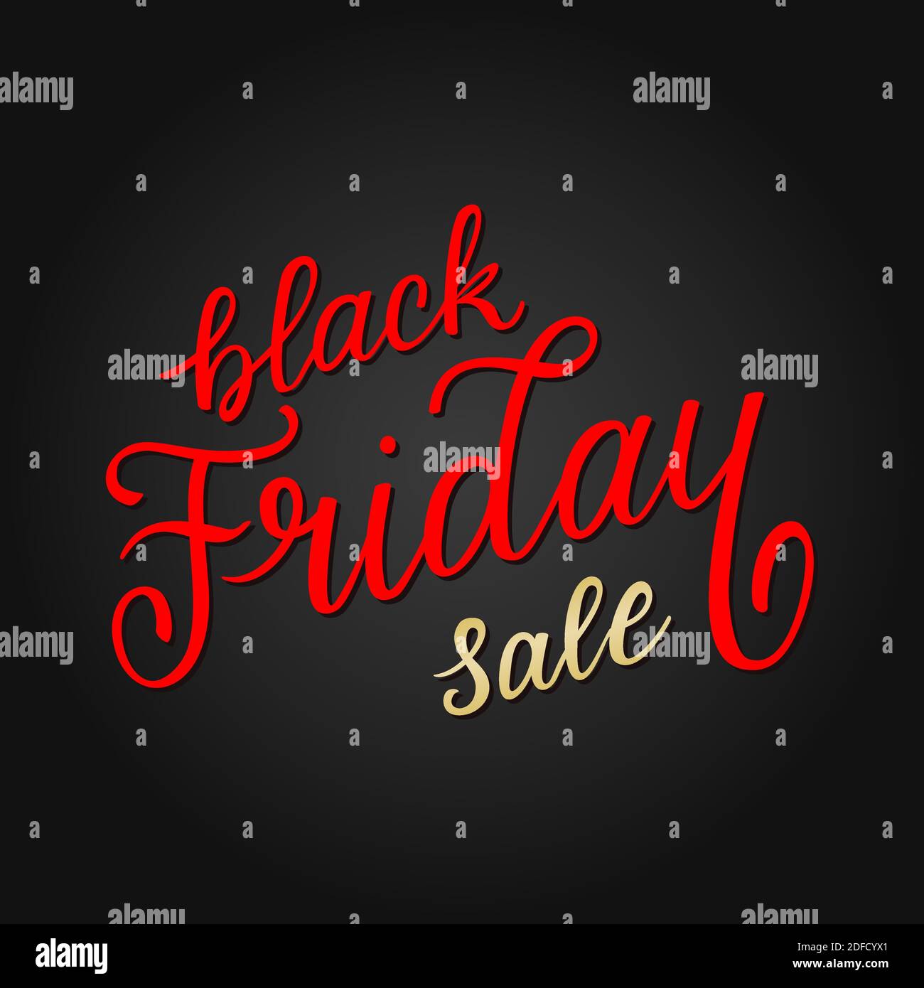 Offerta Black Friday. Modello per la progettazione di banner, icone, annunci. Illustrazione vettoriale. Illustrazione Vettoriale