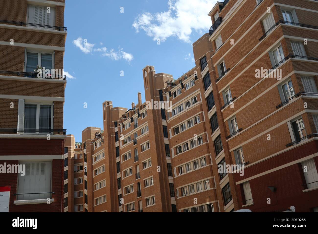 Edifici di Parigi Foto Stock