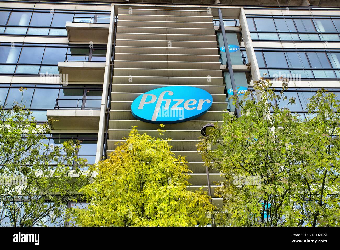 Salute del logo Foto Stock