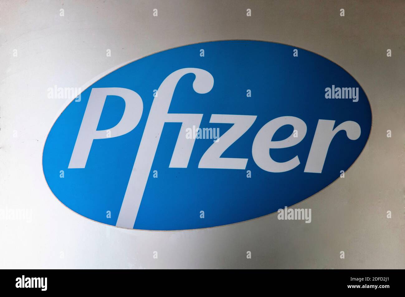 Salute del logo Foto Stock