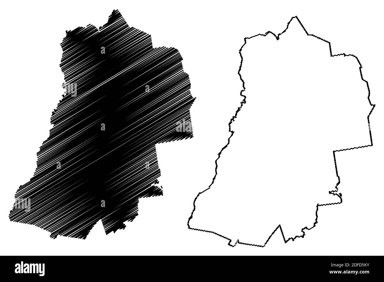 Grafton County, New Hampshire (Stati Uniti, Stati Uniti d'America, Stati Uniti, Stati Uniti, Stati Uniti) mappa vettoriale illustrazione, schizzo scribbling Grafton mappa Illustrazione Vettoriale