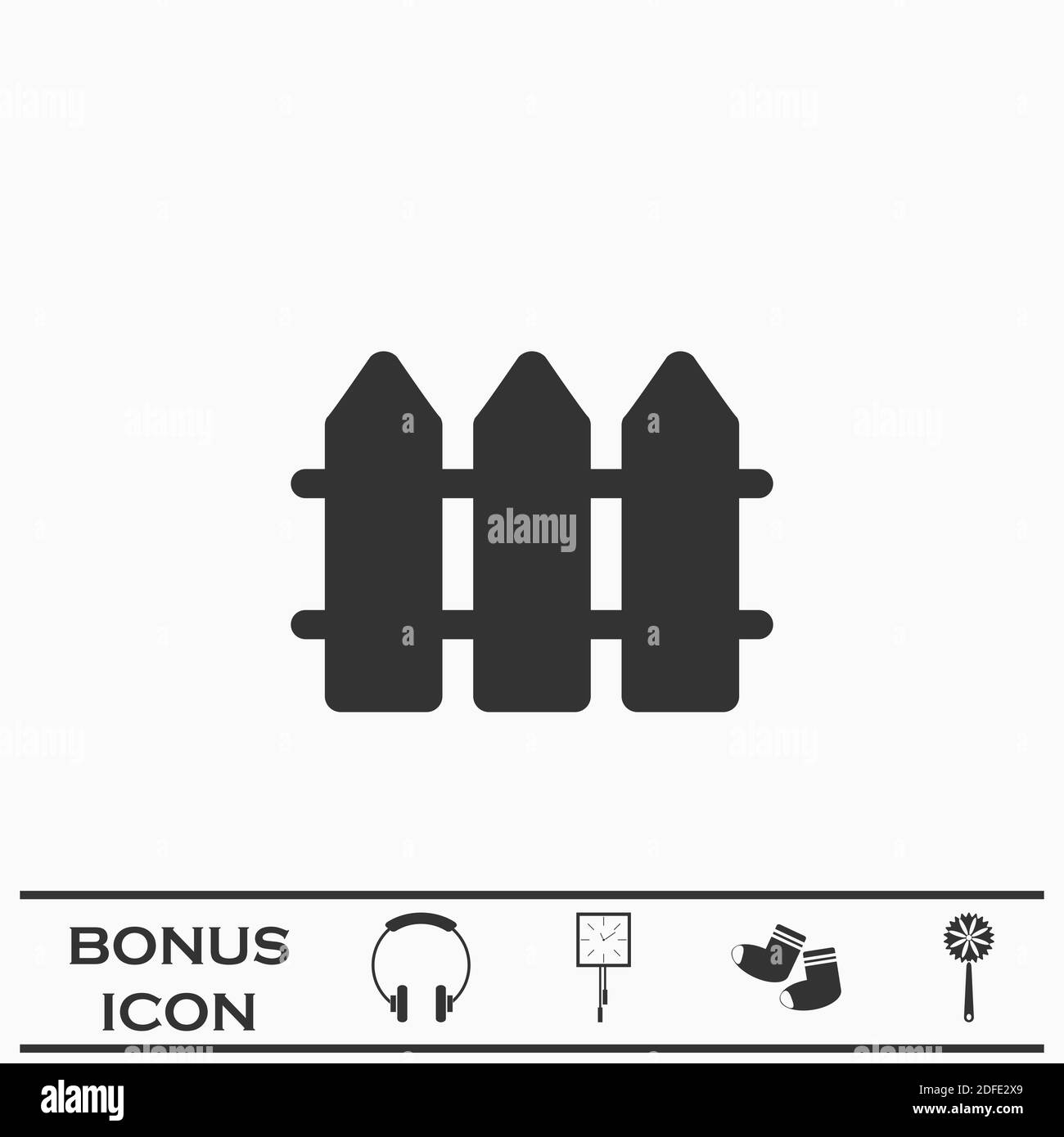 Icona fence piatta. Pittogramma nero su sfondo bianco. Simbolo dell'illustrazione vettoriale e pulsante bonus Illustrazione Vettoriale Icona fence piatta. Pittogramma nero su sfondo bianco. Simbolo dell'illustrazione vettoriale e pulsante bonus Illustrazione Vettoriale