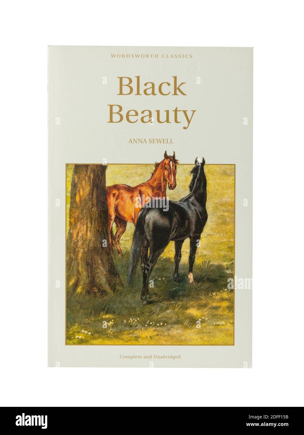 Black Beauty libro classico per bambini di Anna Sewell, Greater London, England, United Kingdom Foto Stock
