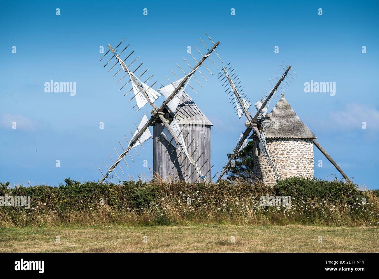 Mulino, Cléden-Cap-Sizun, Francia, Europa Foto Stock