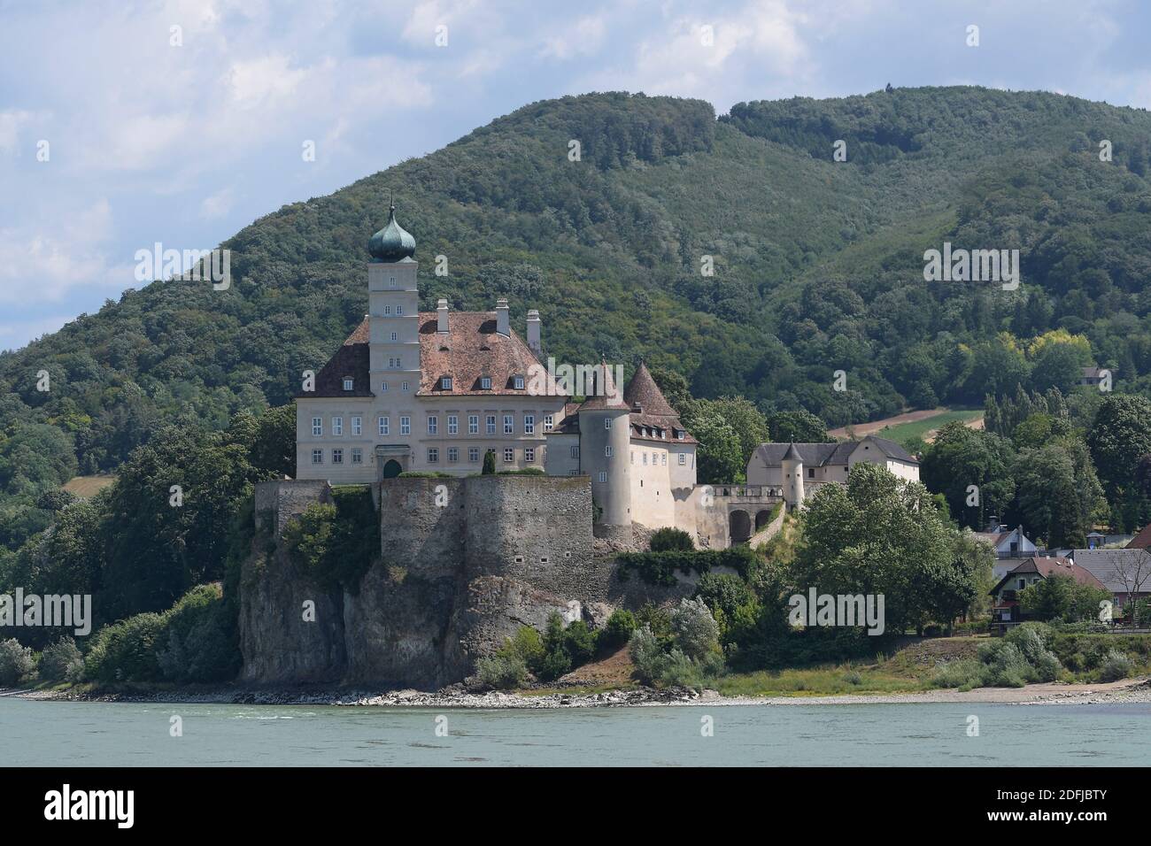 Castello di Schönbühel, bassa Austria, Austria. Castello di Schönbühel nel Wachau Foto Stock