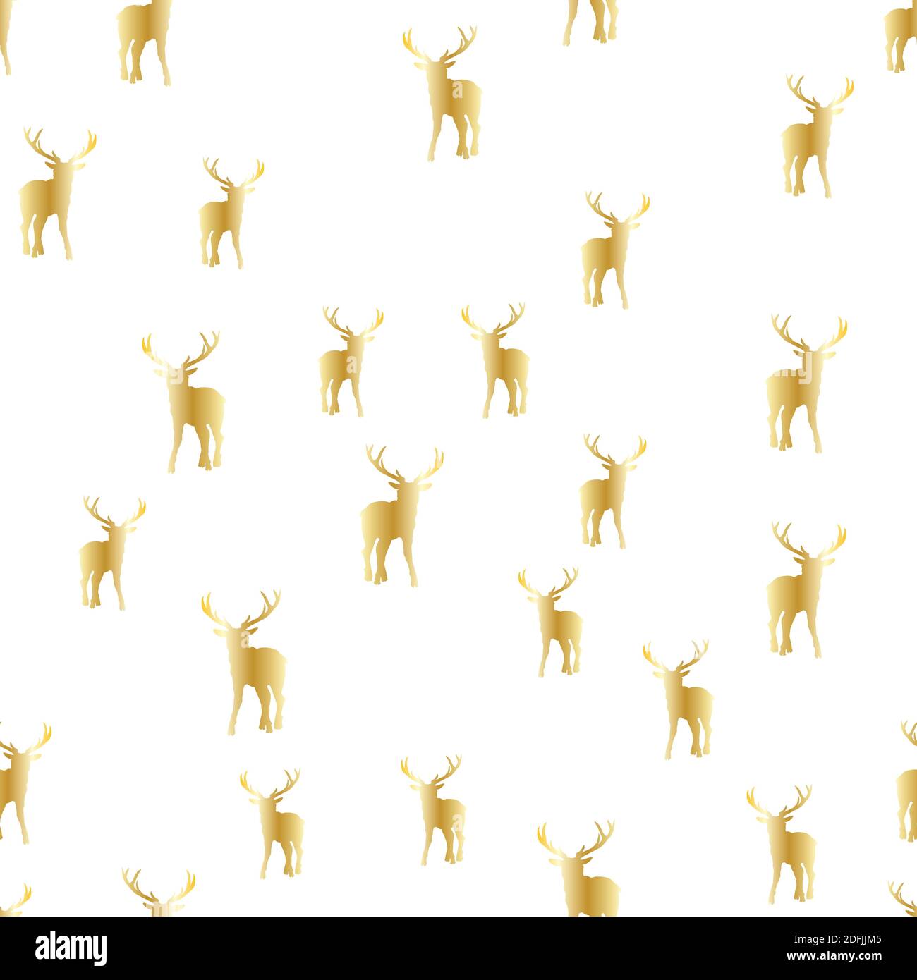 Allegro motivo astratto natalizio con albero di natale, cervo e croce. Illustrazione vettoriale. Illustrazione Vettoriale