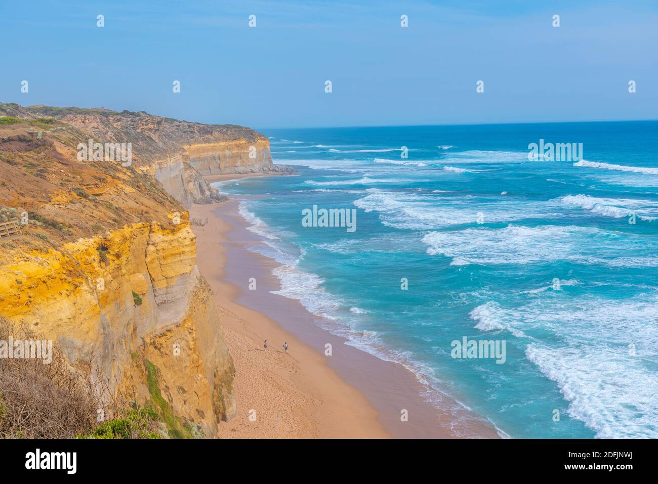 Costa dell'Australia a Gibson Steps Foto Stock
