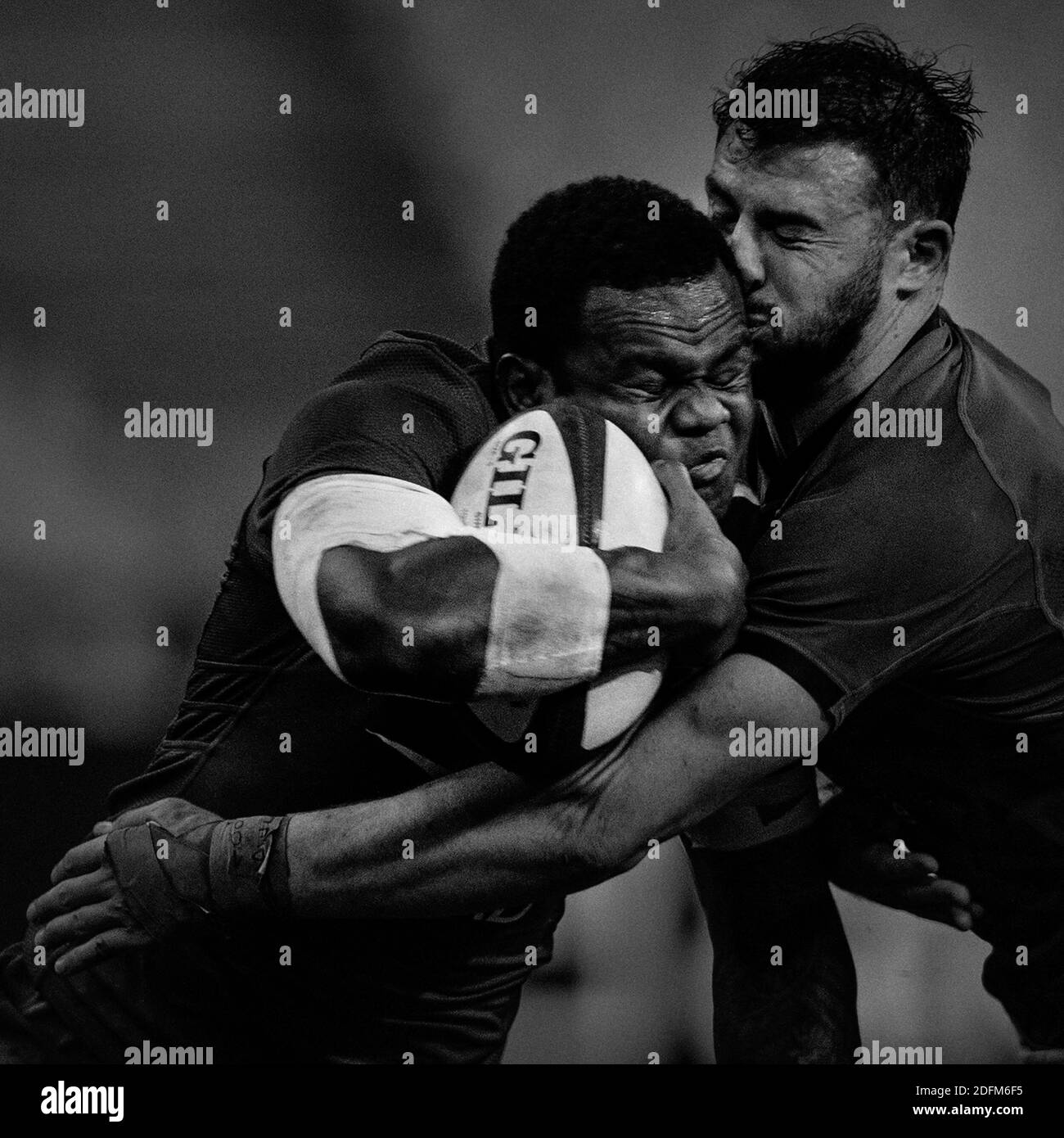 Il centro francese Virimi Vakatawa durante la partita dei tornei di rugby Six Nations Union tra Francia e Irlanda allo stade de France, a Saint Denis, alla periferia di Parigi, il 31 ottobre 2020. Foto di ELIOT BLONDT/ABACAPRESS.COM Foto Stock