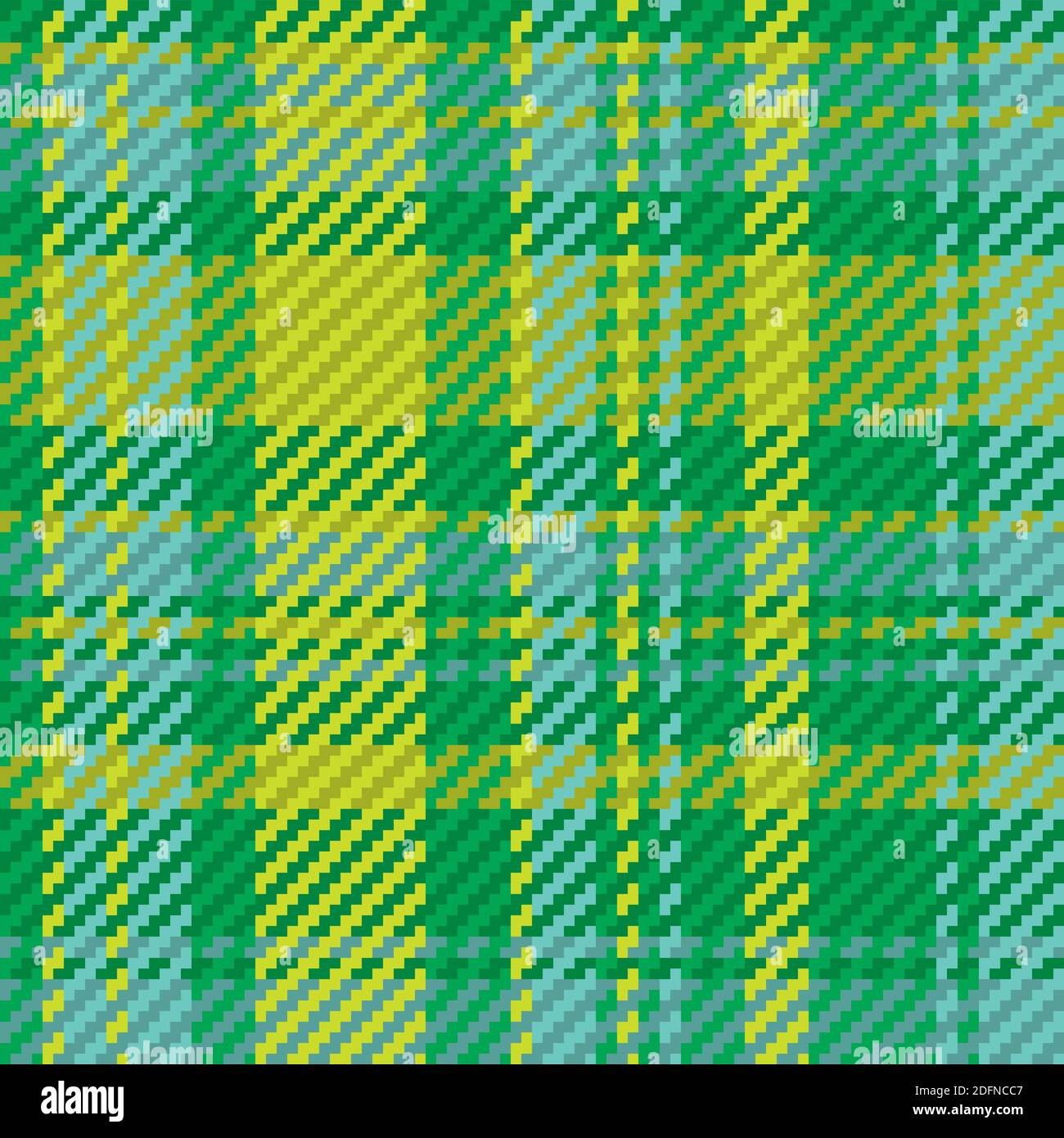 Motivo senza cuciture di motivo scozzese tartan plaid. Sfondo ripetibile con texture del tessuto di controllo. Sfondo vettoriale piatto di stampa tessile a strisce. Illustrazione Vettoriale