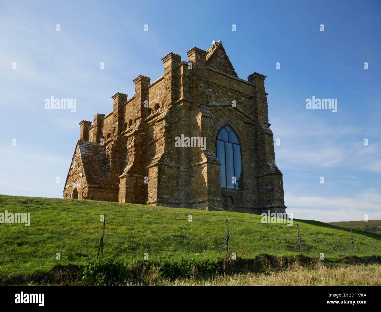 Cappella di Santa Caterina, Abbotsbury, Dorset. Foto Stock