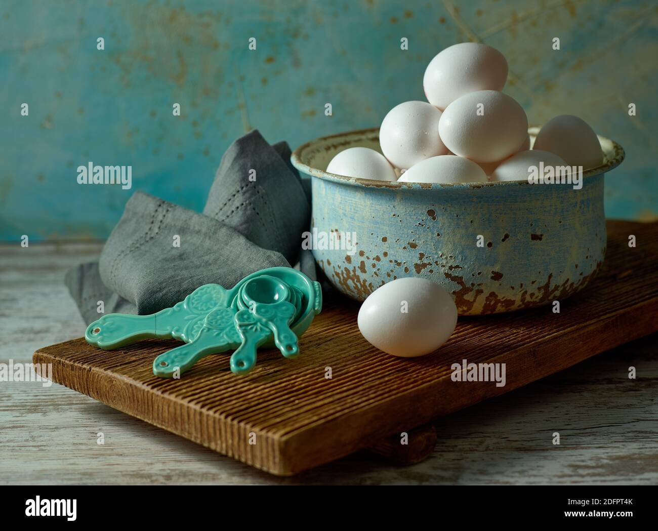 Uova fresche Foto Stock