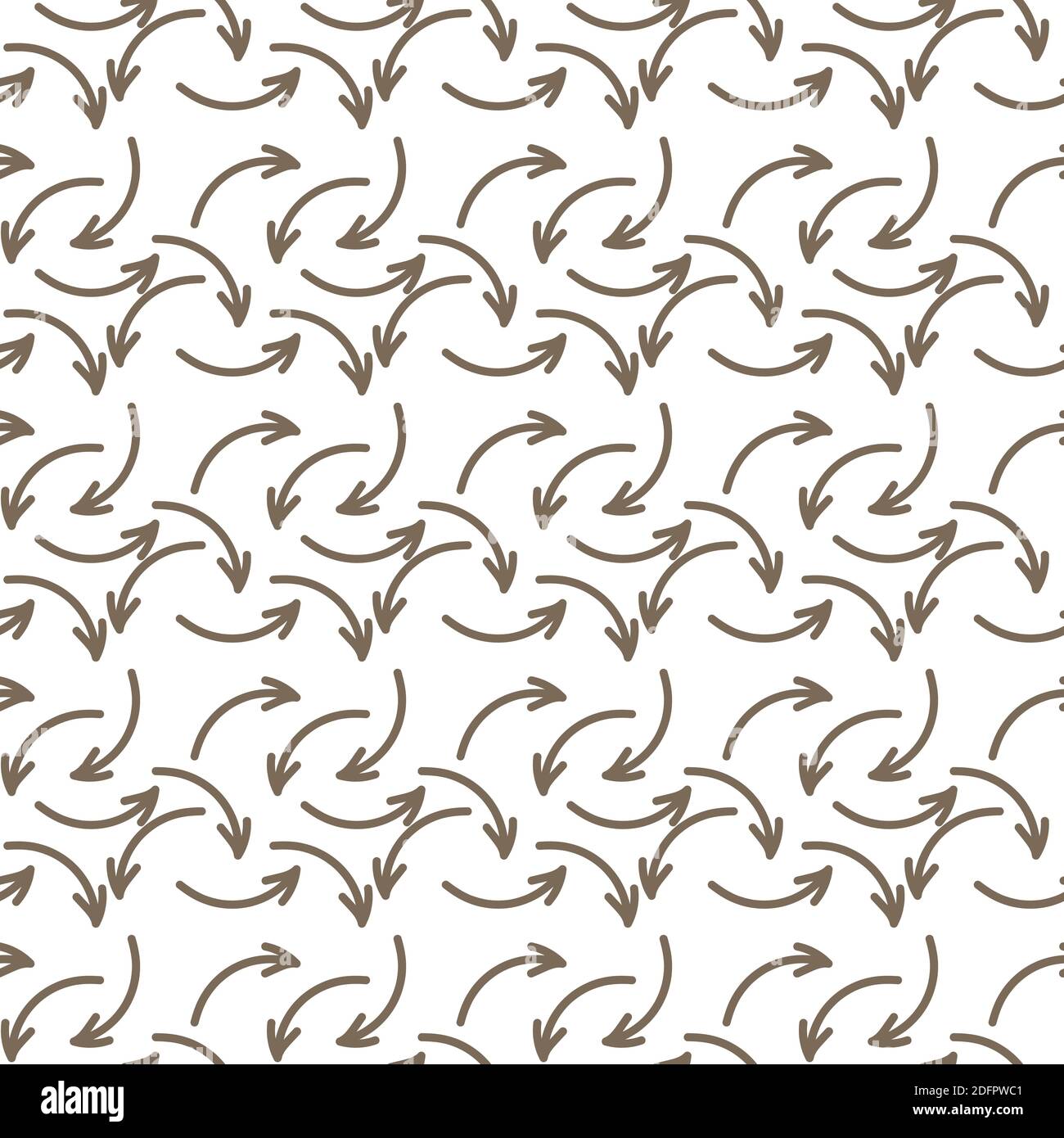 Freccia Doodle insieme di elementi disegnati a mano Illustrazione Vettoriale