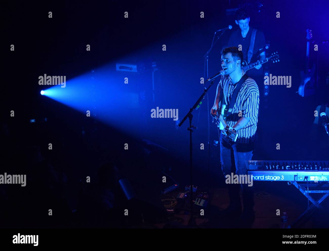 Louis Delort si esibisce dal vivo al Cafe de la danse di Parigi, in Francia, il 29 settembre 2018. Foto di Alain Apaydin/ABACAPRESS.COM Foto Stock