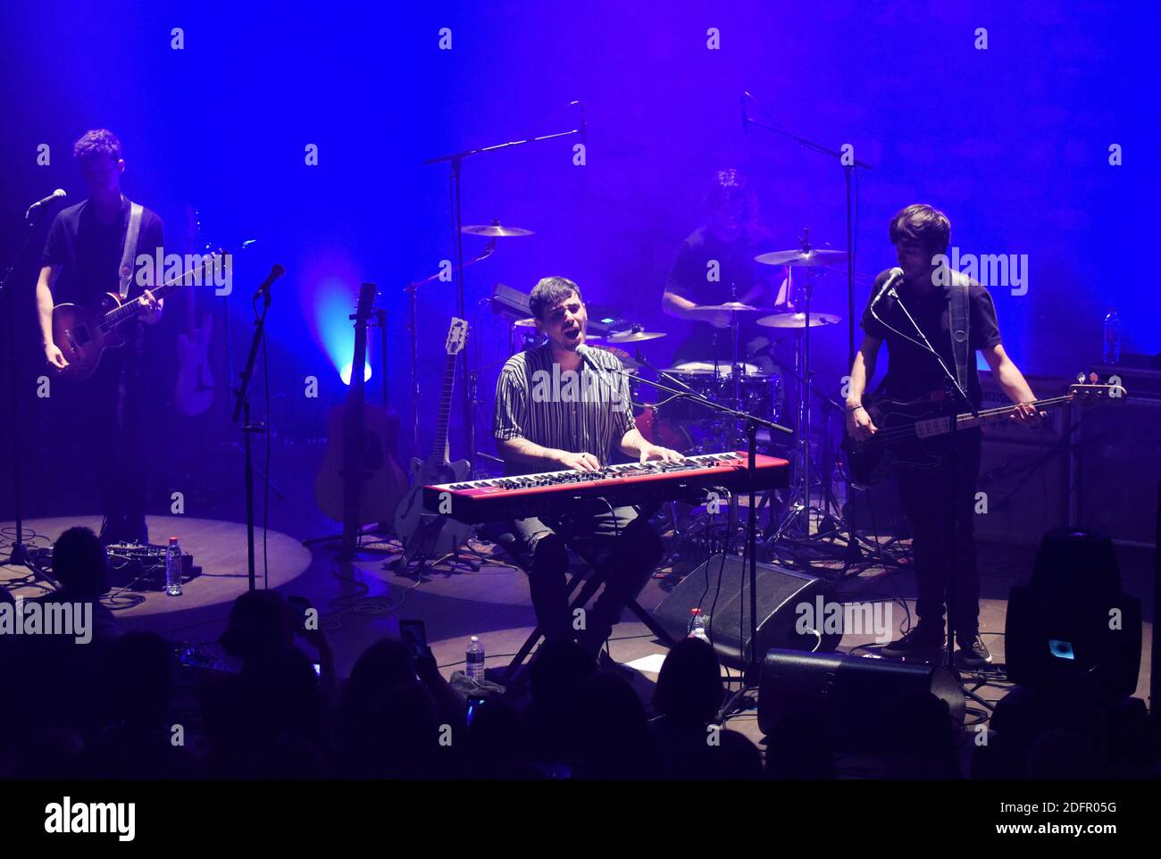 Louis Delort si esibisce dal vivo al Cafe de la danse di Parigi, in Francia, il 29 settembre 2018. Foto di Alain Apaydin/ABACAPRESS.COM Foto Stock