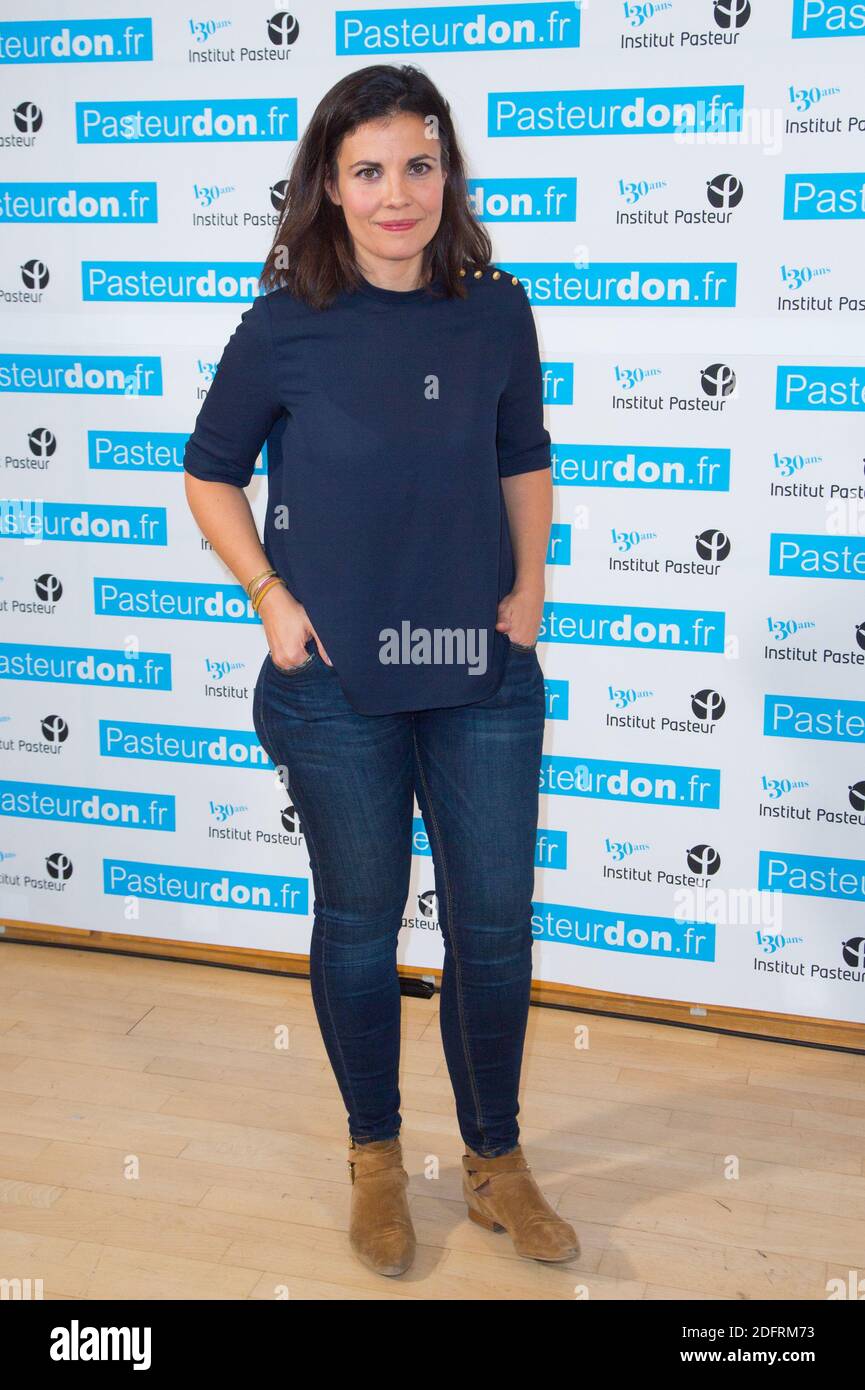 Elisabeth Allain assiste au lancement de la 12 eme Edition du PASTEURDON a l'Institut Pasteur a Paris, France, le 11 ottobre 2017. Foto di Nasser Berzane/ABACAPRESS.COM. Foto Stock