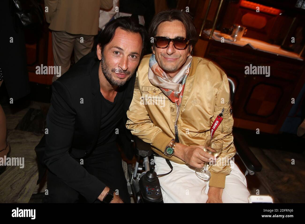 Esclusiva - Michael Cohen e Bruno de Stabenrath partecipano al primo Prix Double Dome tenutosi a le Dome a Parigi, in Francia, il 10 ottobre 2018. Foto di Jerome Domine/ABACAPRESS.COM Foto Stock