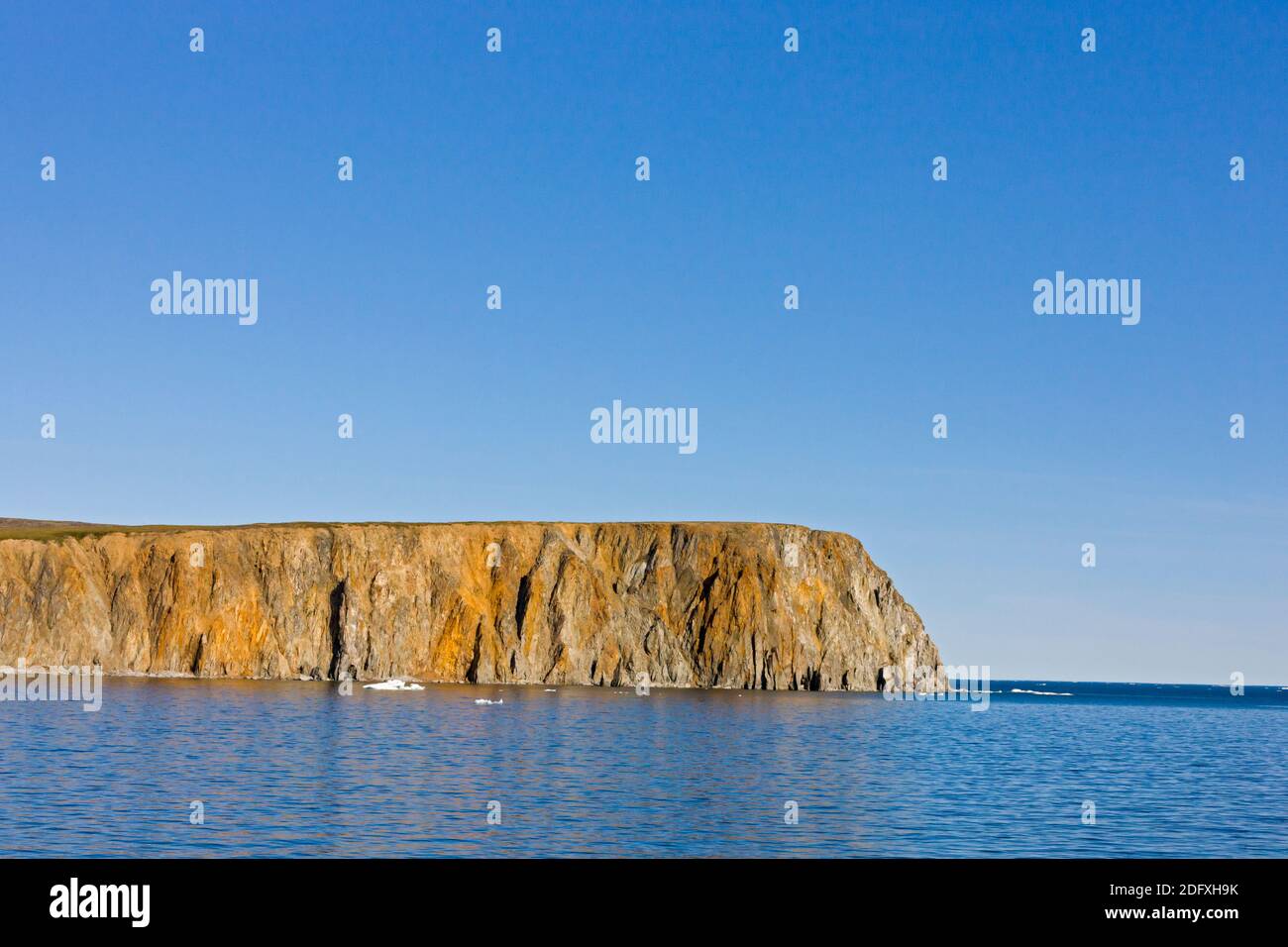 Isola di Cape Onman, Chukchi Sea, Russia Estremo Oriente Foto Stock