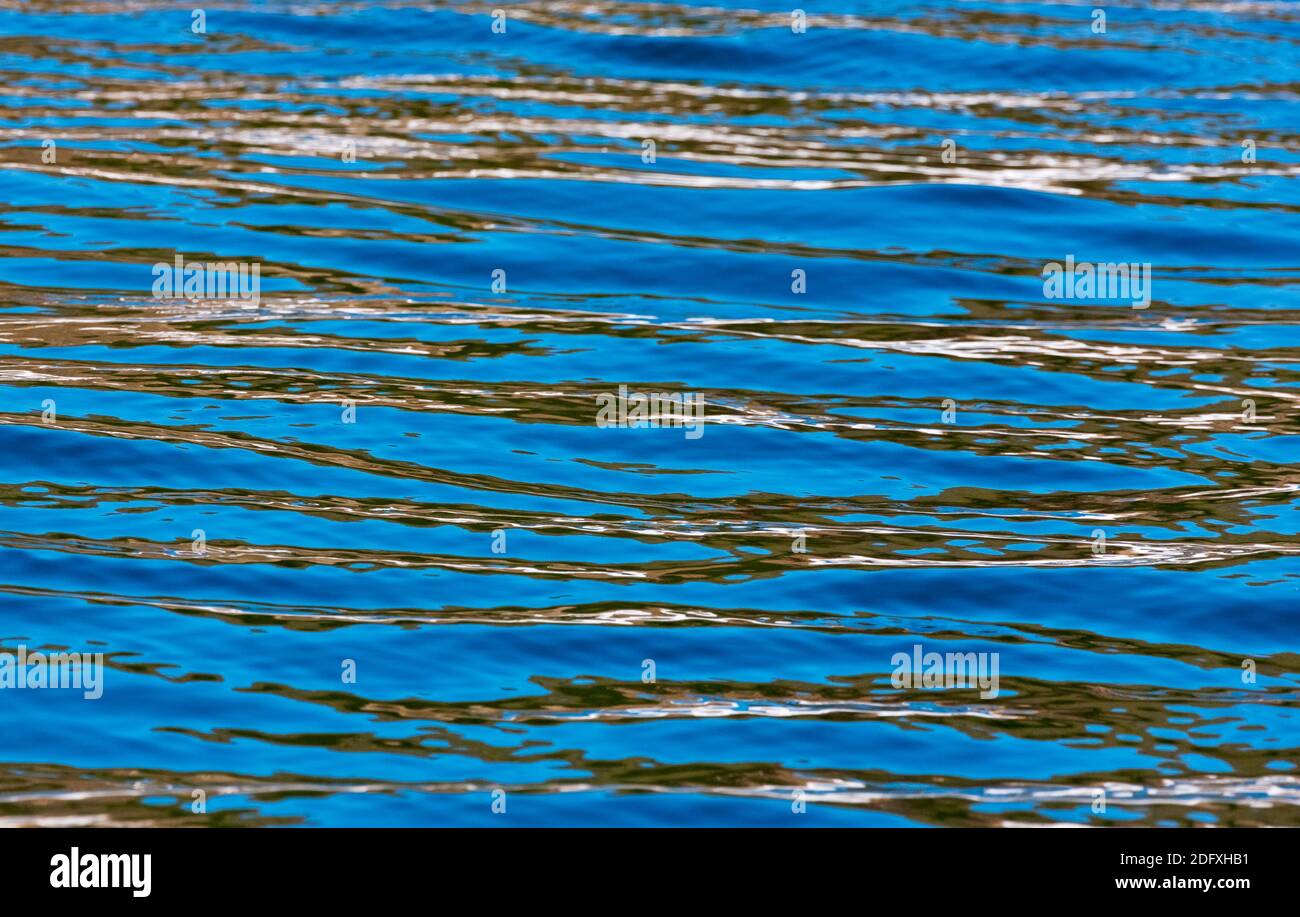 Ripples pattern, Chukchi Sea, Russia Estremo Oriente Foto Stock