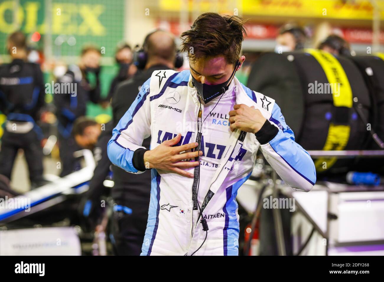 Sakhir, Bahrein. 06 dicembre 2020. AITKEN Jack (gbr), Williams Racing F1 FW43, ritratto durante la Formula 1 Rolex Sakhir Grand Prix 2020, dal 4 al 6 dicembre 2020 sul circuito Internazionale del Bahrain, a Sakhir, Bahrain - Foto Florent Gooden / DPPI / LM Credit: Paola Benini/Alamy Live News Foto Stock