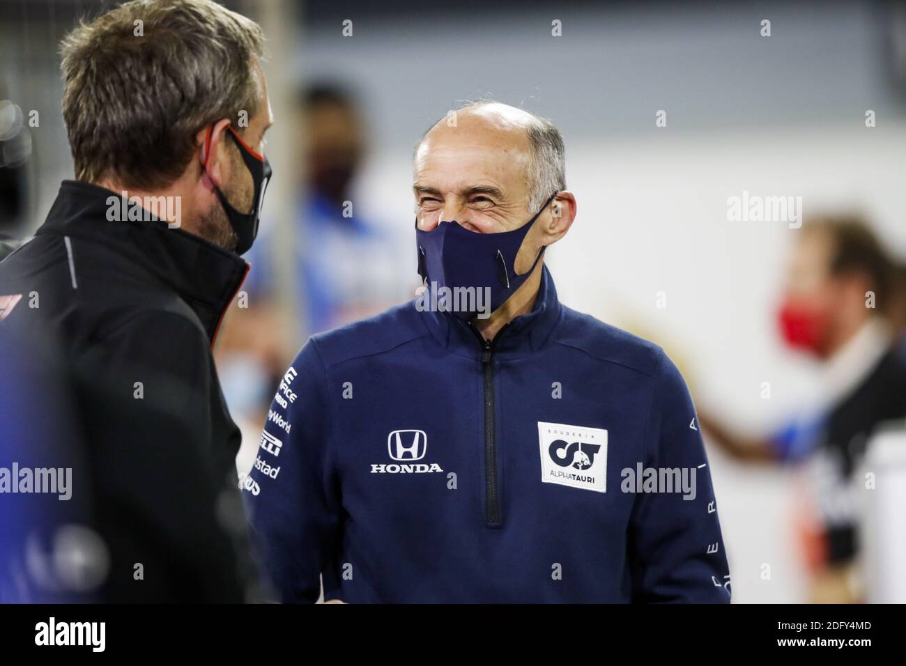 TOST Franz (aut), Team Principal della Scuderia AlphaTauri, ritratto durante la Formula 1 Rolex Sakhir Grand Prix 2020, da Dee/LM Foto Stock