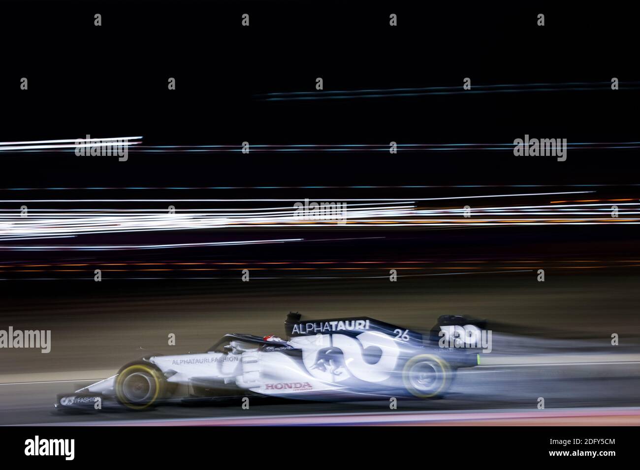 26 KVYAT Daniil (rus), Scuderia AlphaTauri Honda AT01, in azione durante la Formula 1 Rolex Sakhir Grand Prix 2020, da Decembe/LM Foto Stock