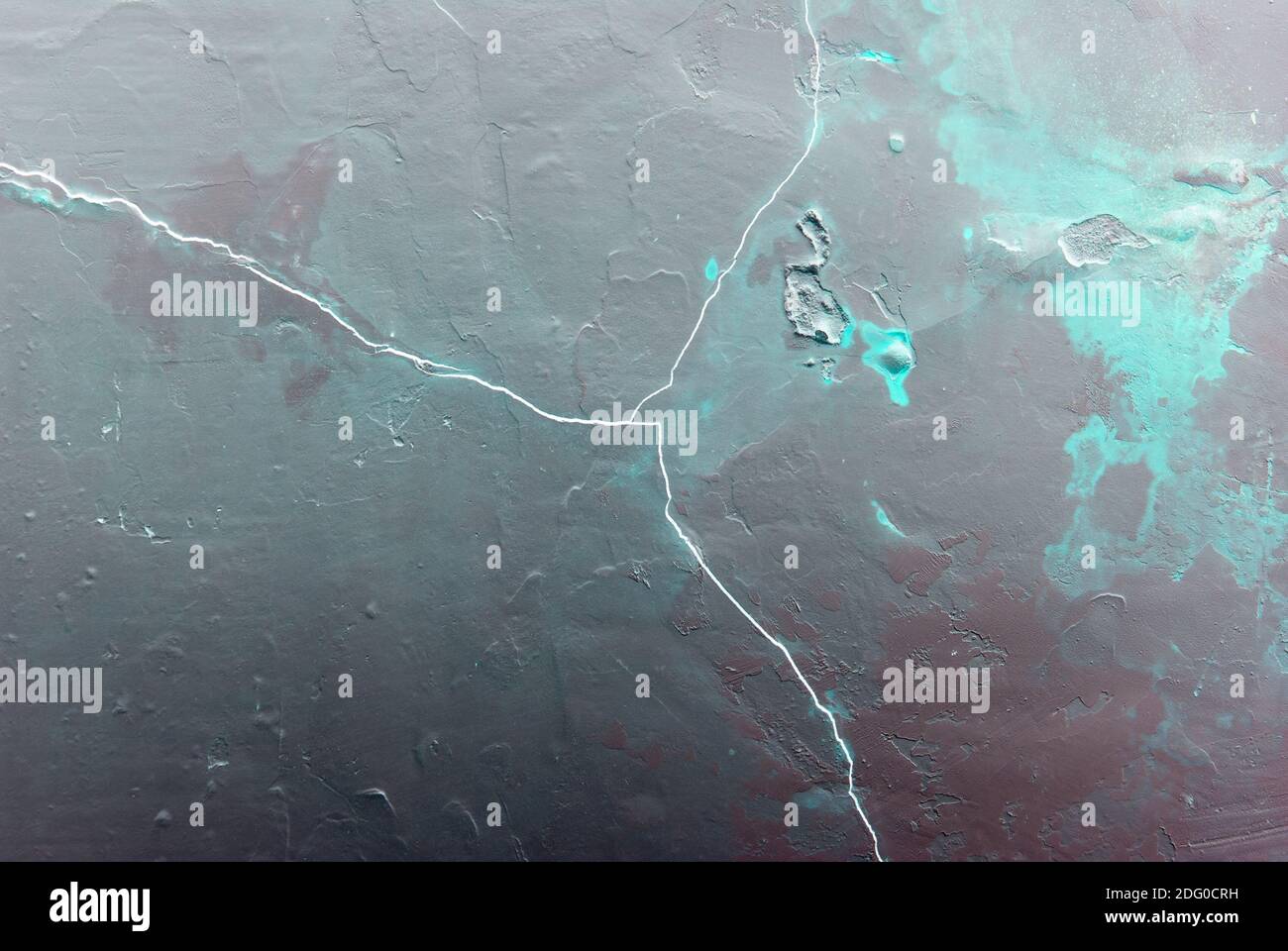 Fondo parete abctract Aqua blu Foto Stock