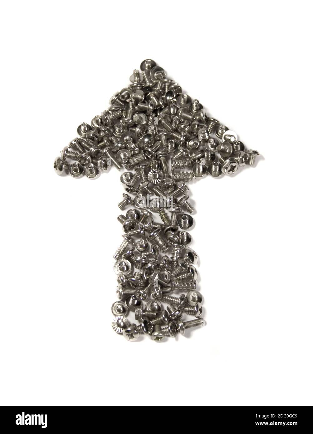 Freccia dalle viti Foto Stock