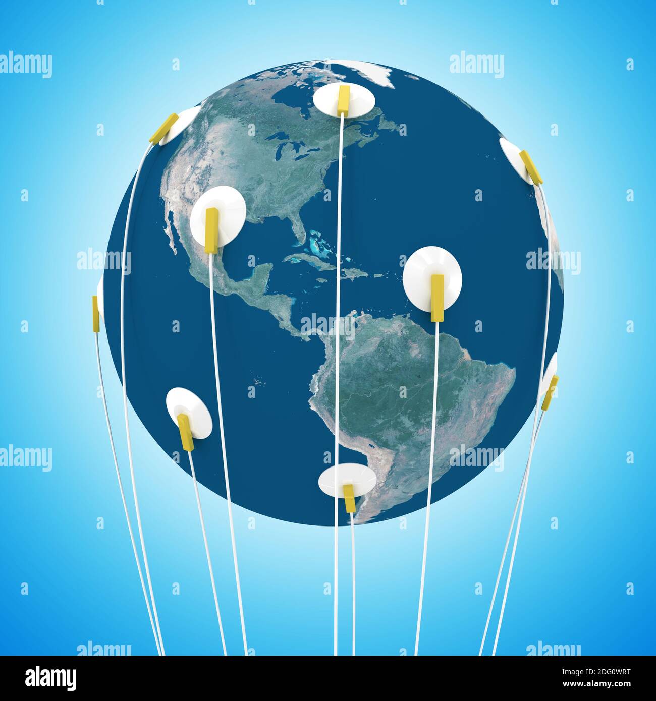 Salvare il pianeta concetto Foto Stock