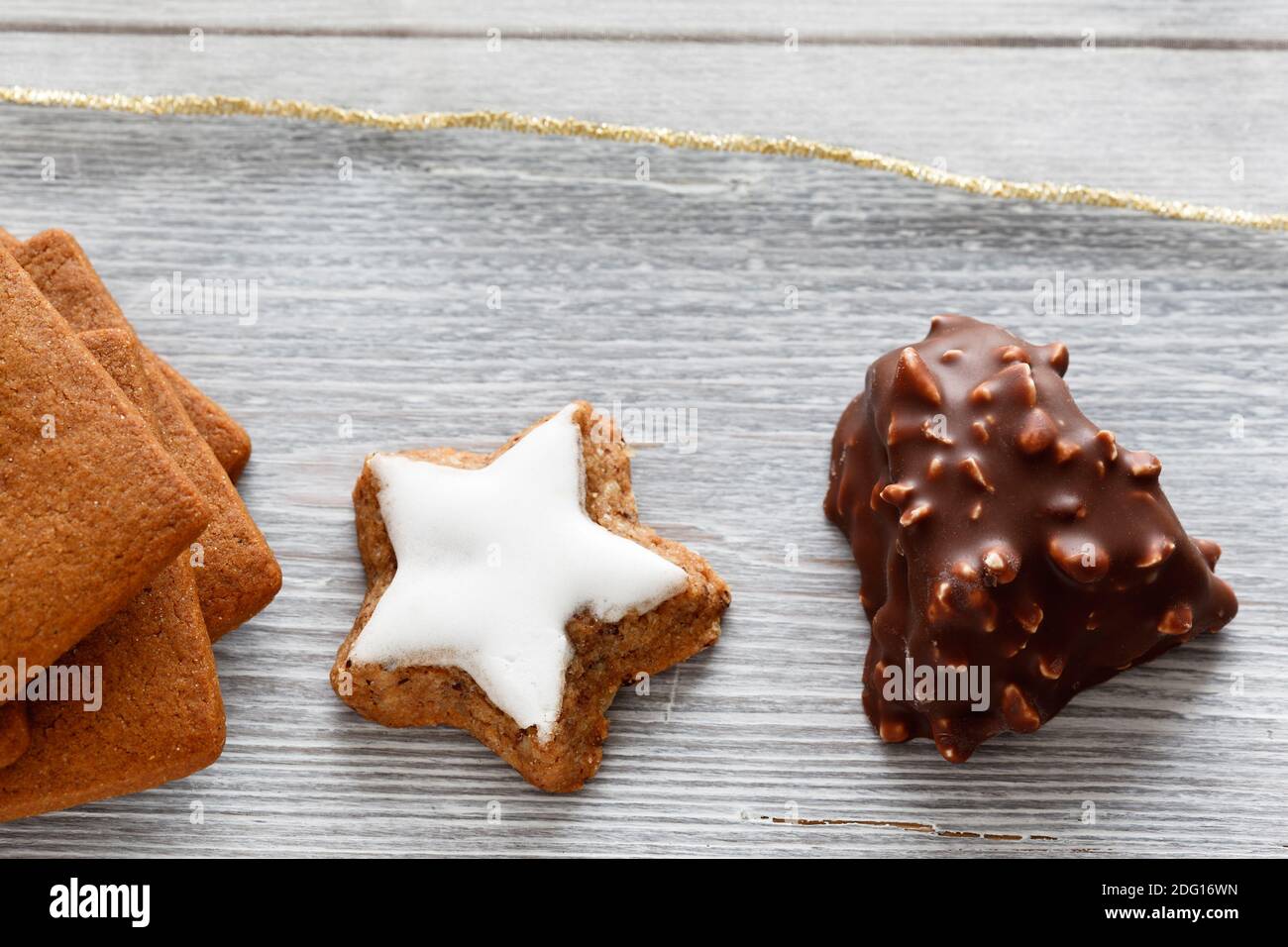 Biscotti di Natale Foto Stock