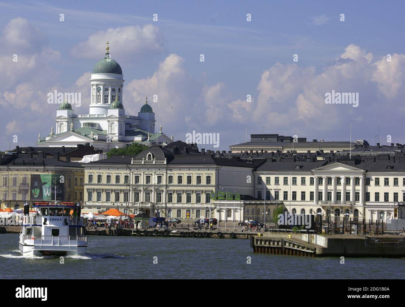 Centro di Helsinki Foto Stock