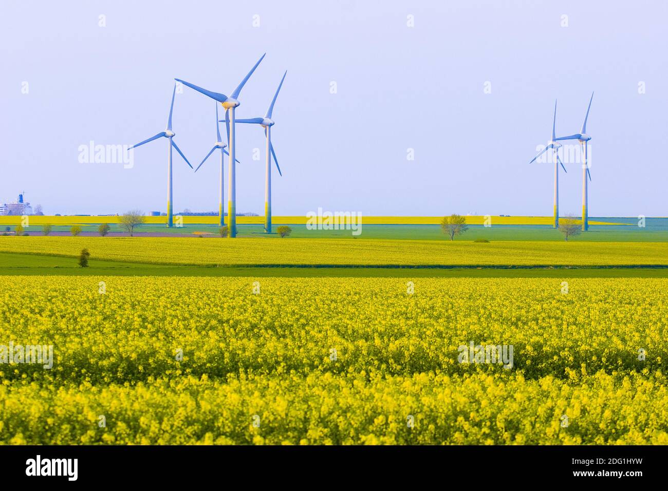 Windpower Foto Stock