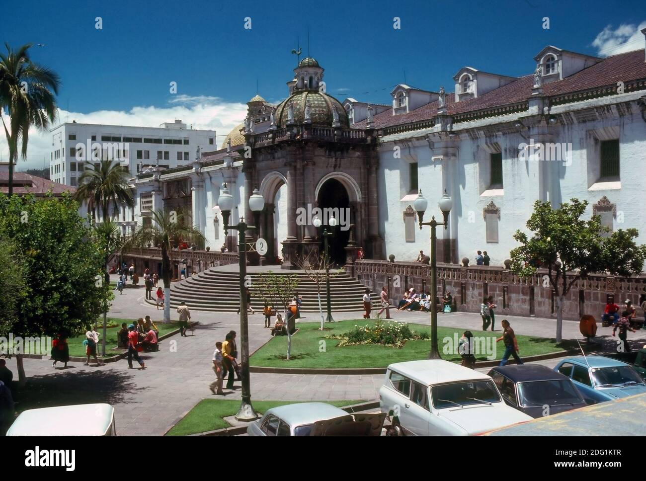 Cattedrale, Quito Foto Stock