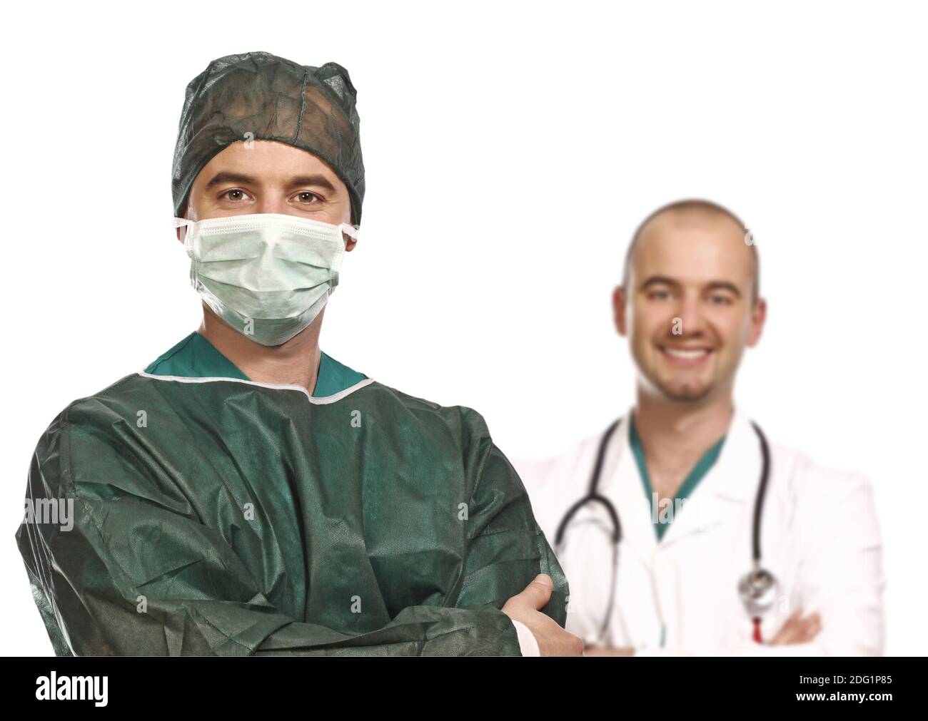 Ritratto medico e chirurgico Foto Stock