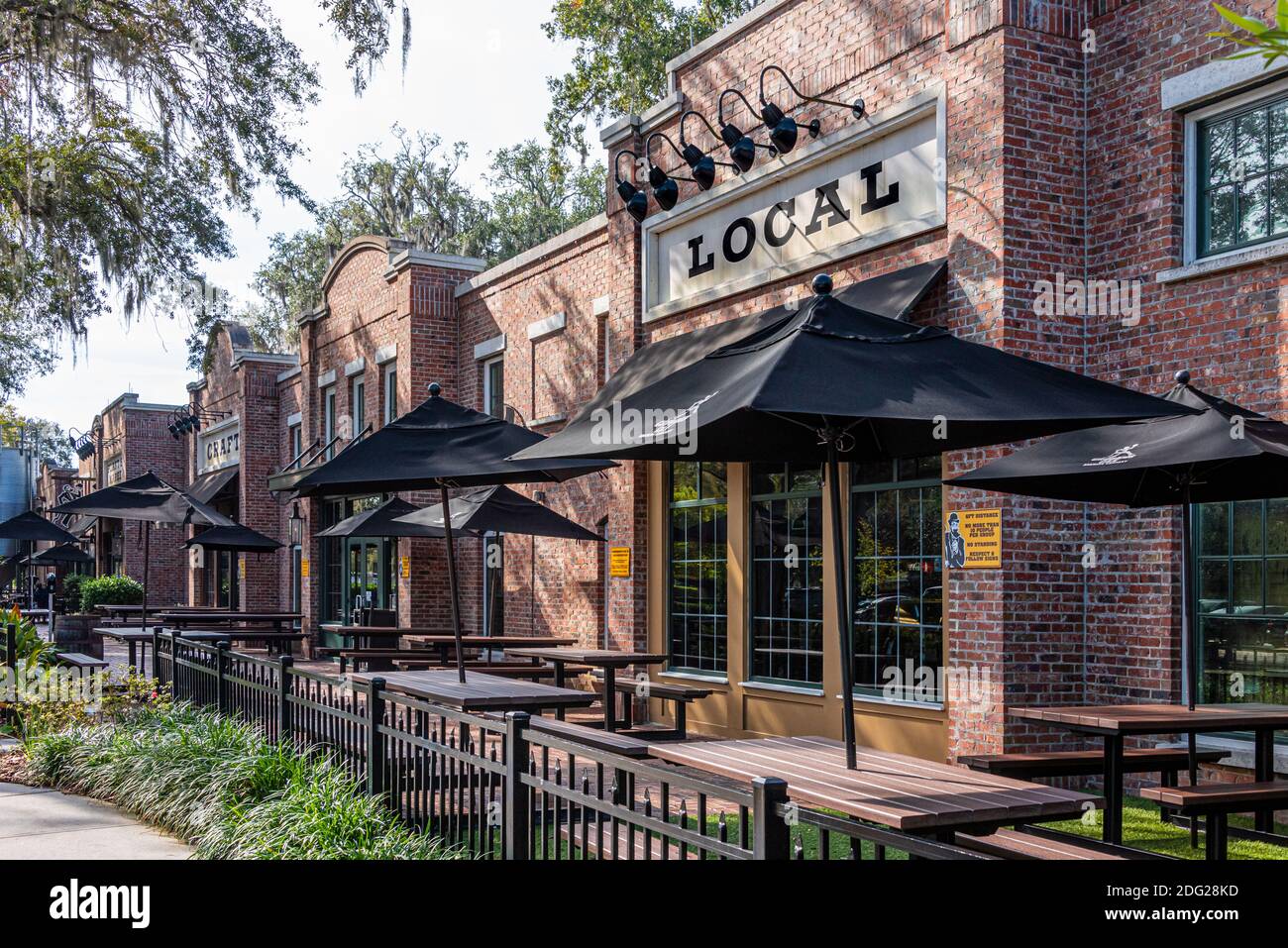 Plant Street Market nel centro di Winter Garden, Florida. (STATI UNITI) Foto Stock