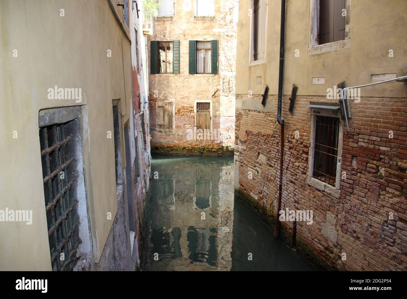 Historiische Gebäude in der Altstadt von Venedig in Italien Foto Stock