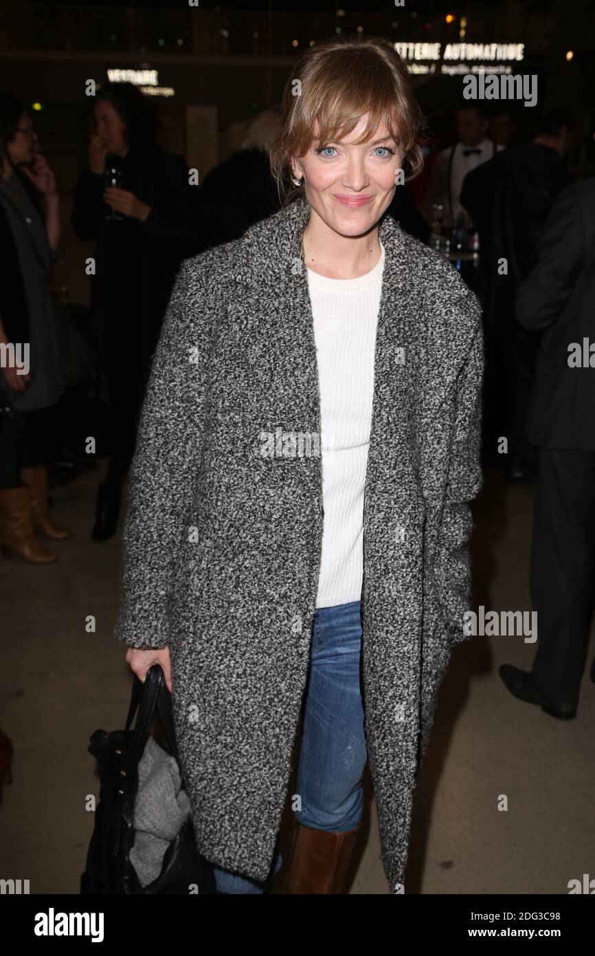 Maya Lauque lors de la soiree des 40 ans du Centre Pompidou, Parigi, Francia le 10 gennaio 2017. Foto di Jerome Domine/ABACAPRESS.COM Foto Stock