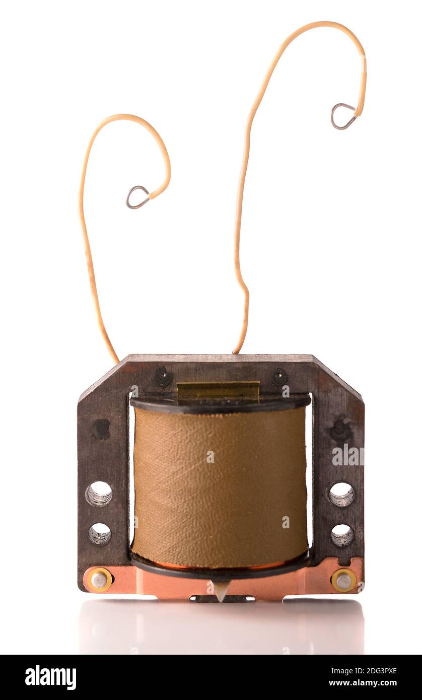 Bobina del trasformatore Foto Stock