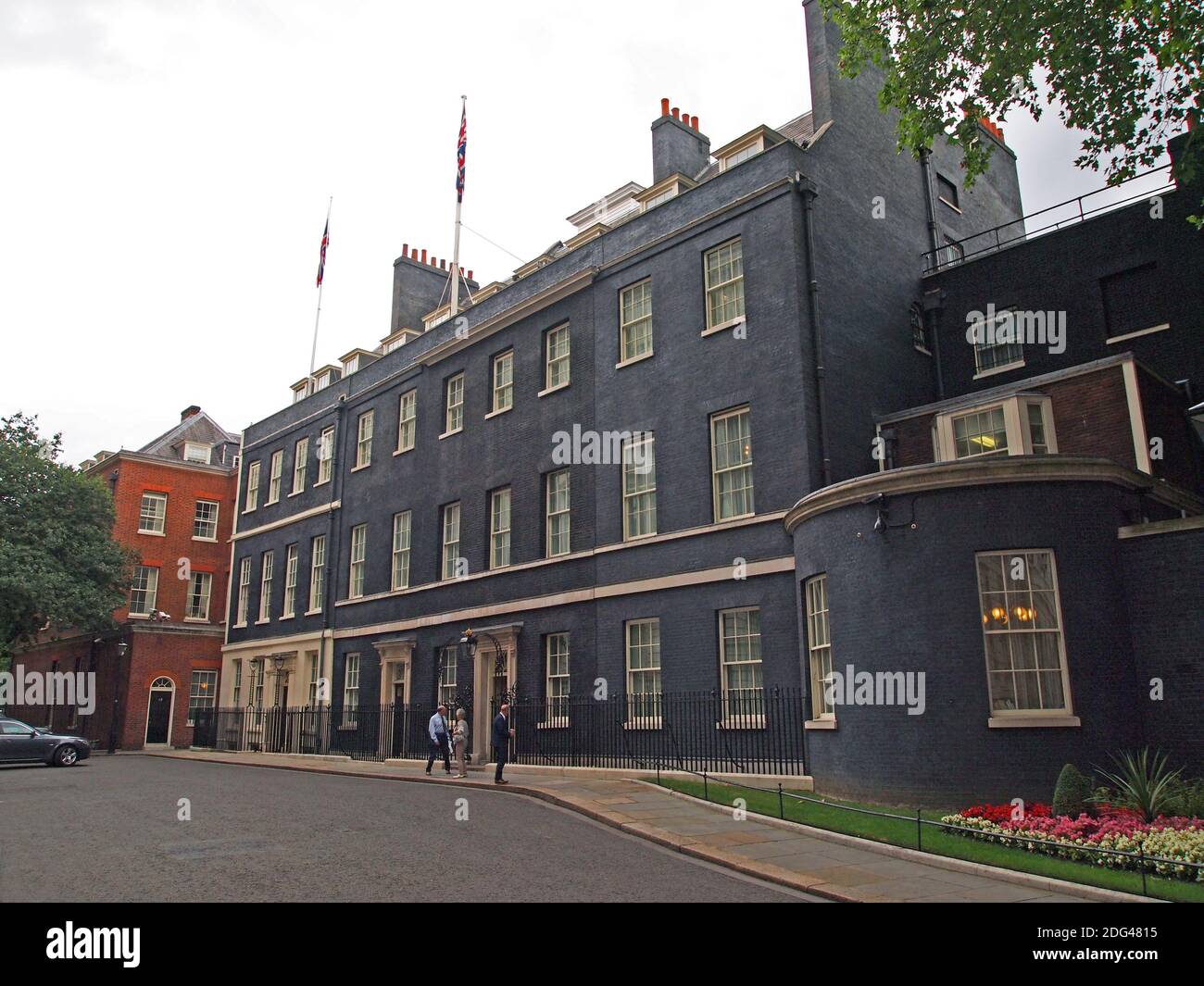 A Downing Street, Londra, Regno Unito Foto Stock