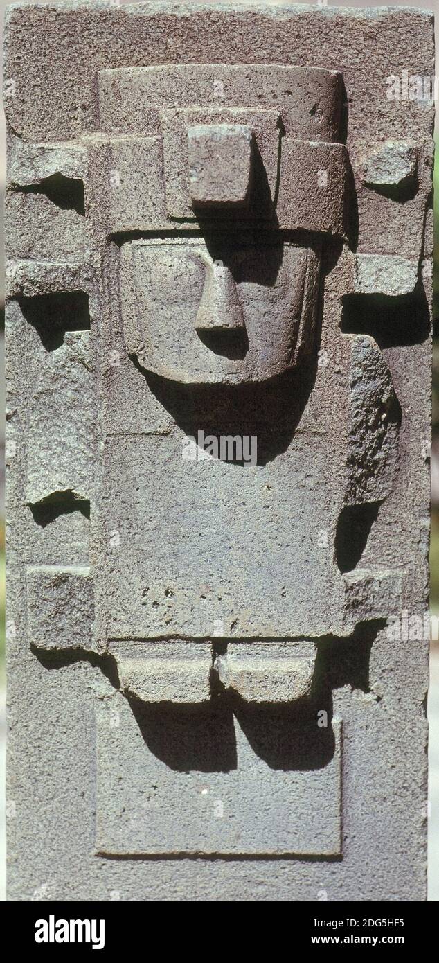 Scultura in la Paz, Bolivia Foto Stock