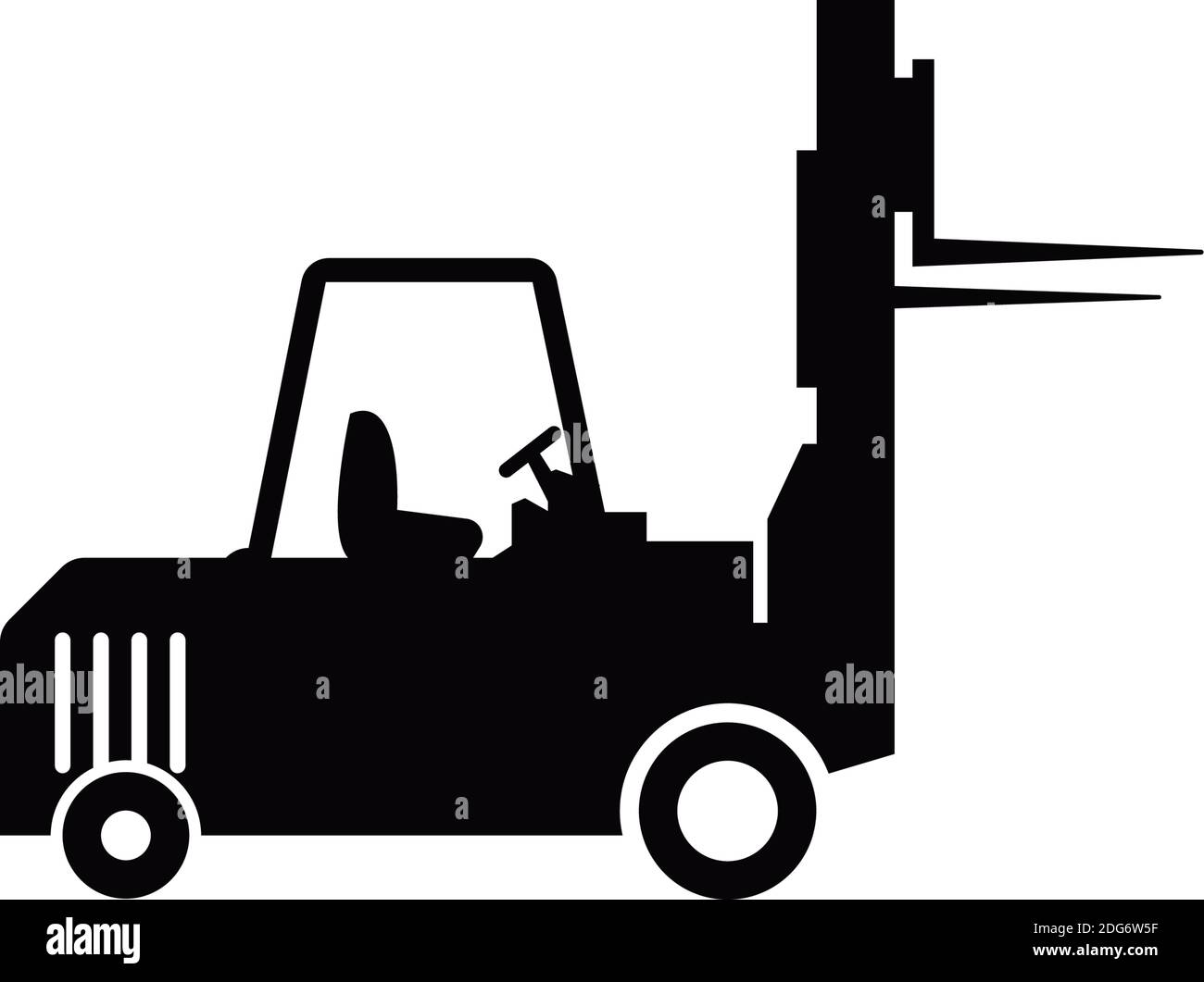 Pittogramma del carrello elevatore immagini e fotografie stock ad alta ...