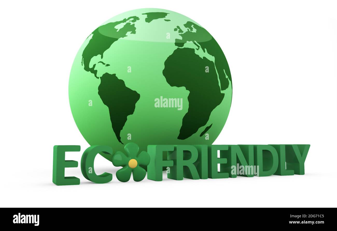 Eco Friendly concetto. Foto Stock