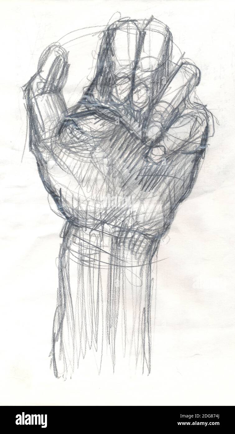 Disegno a mano Foto Stock