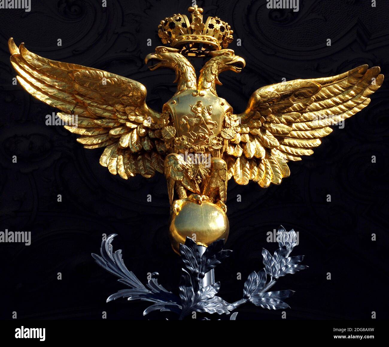 Doppia aquila Foto Stock