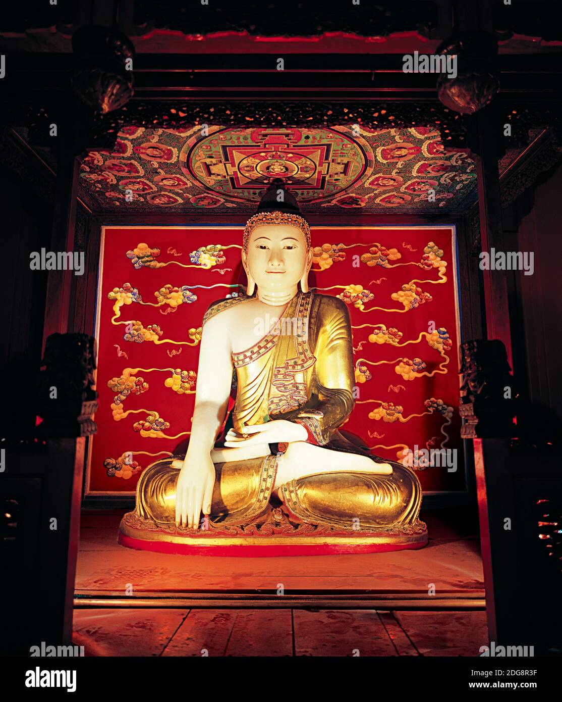 Beihai parco Buddha di giada Foto Stock